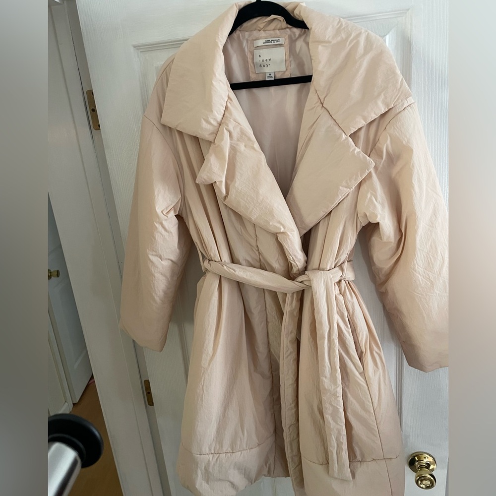 Light pink Puffy jacket